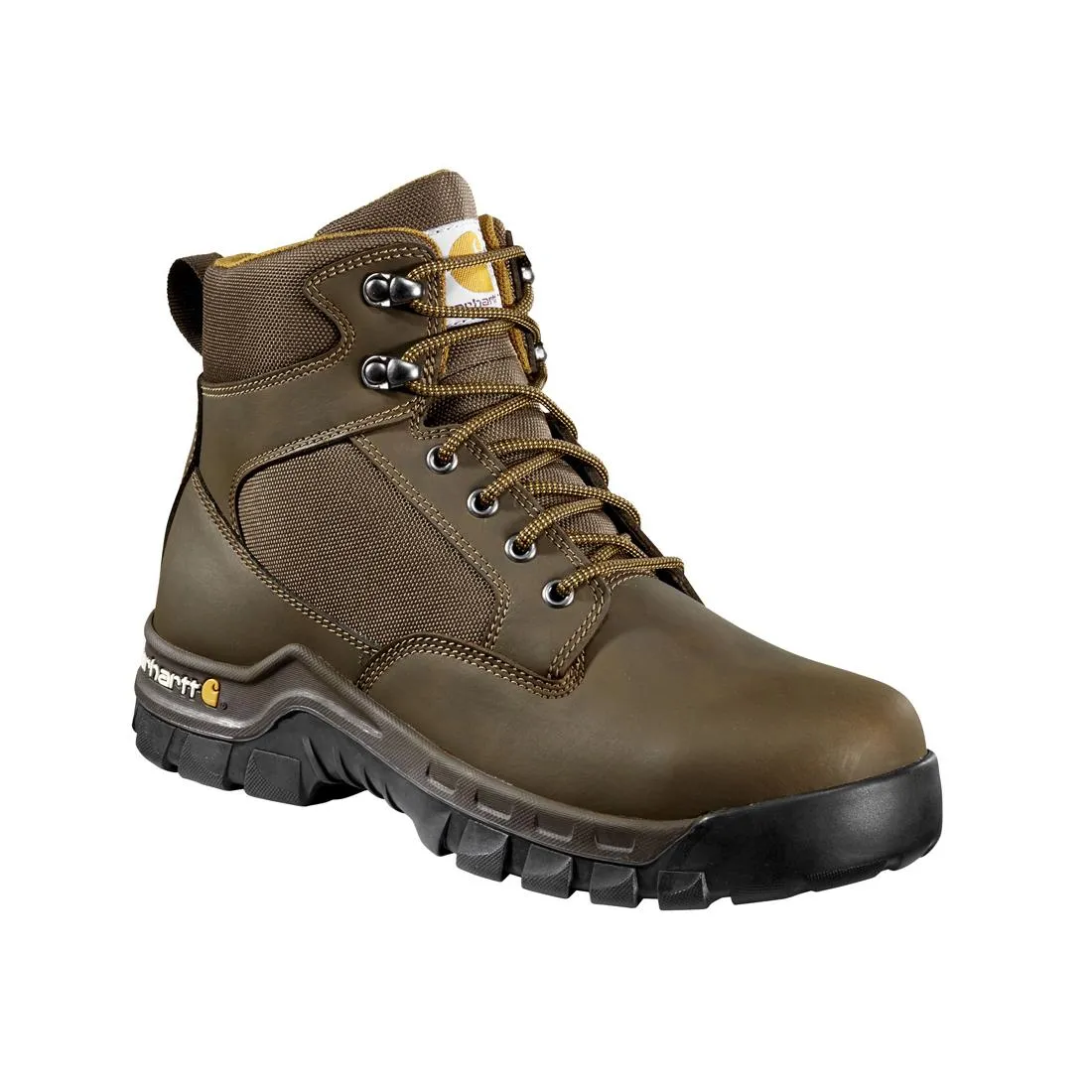 6" Rugged Flex Steel Toe Work Boot Dark Brown