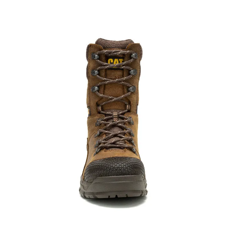 Accomplice X 8 Inch Steel-Toe Waterproof Work Boot Brown