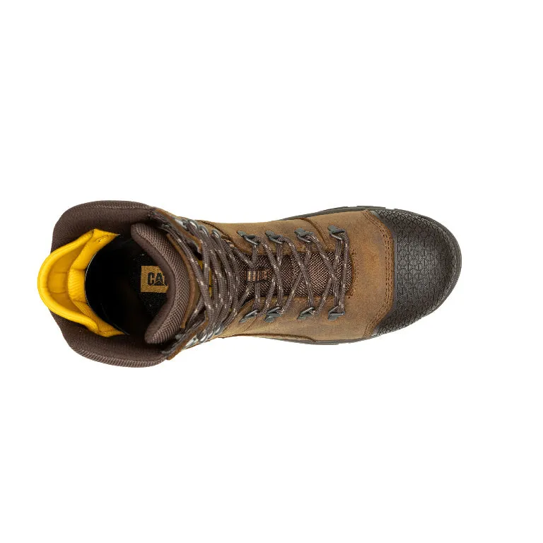 Accomplice X 8 Inch Steel-Toe Waterproof Work Boot Brown