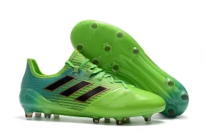 Adidas ACE Series FG Football Shoes Green/Blue/Black