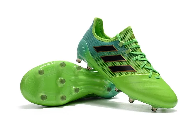 Adidas ACE Series FG Football Shoes Green/Blue/Black