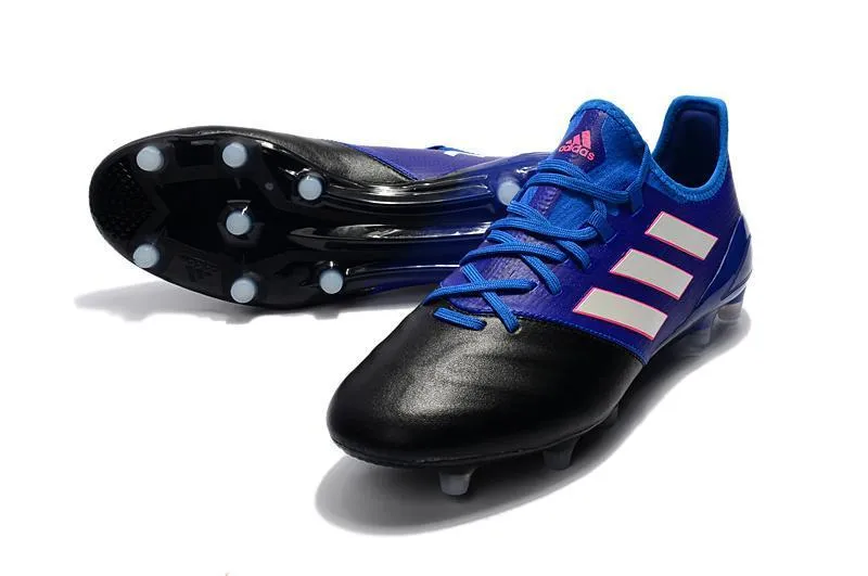 Adidas ACE Series FG Soccers Shoes Blue/Black/White