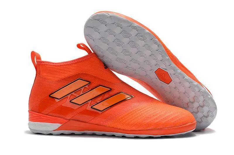 Adidas ACE Tango 17  Purecontrol IC Soccer Cleats Red Orange Black