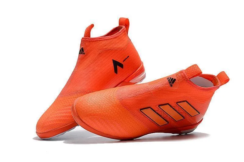 Adidas ACE Tango 17  Purecontrol IC Soccer Cleats Red Orange Black