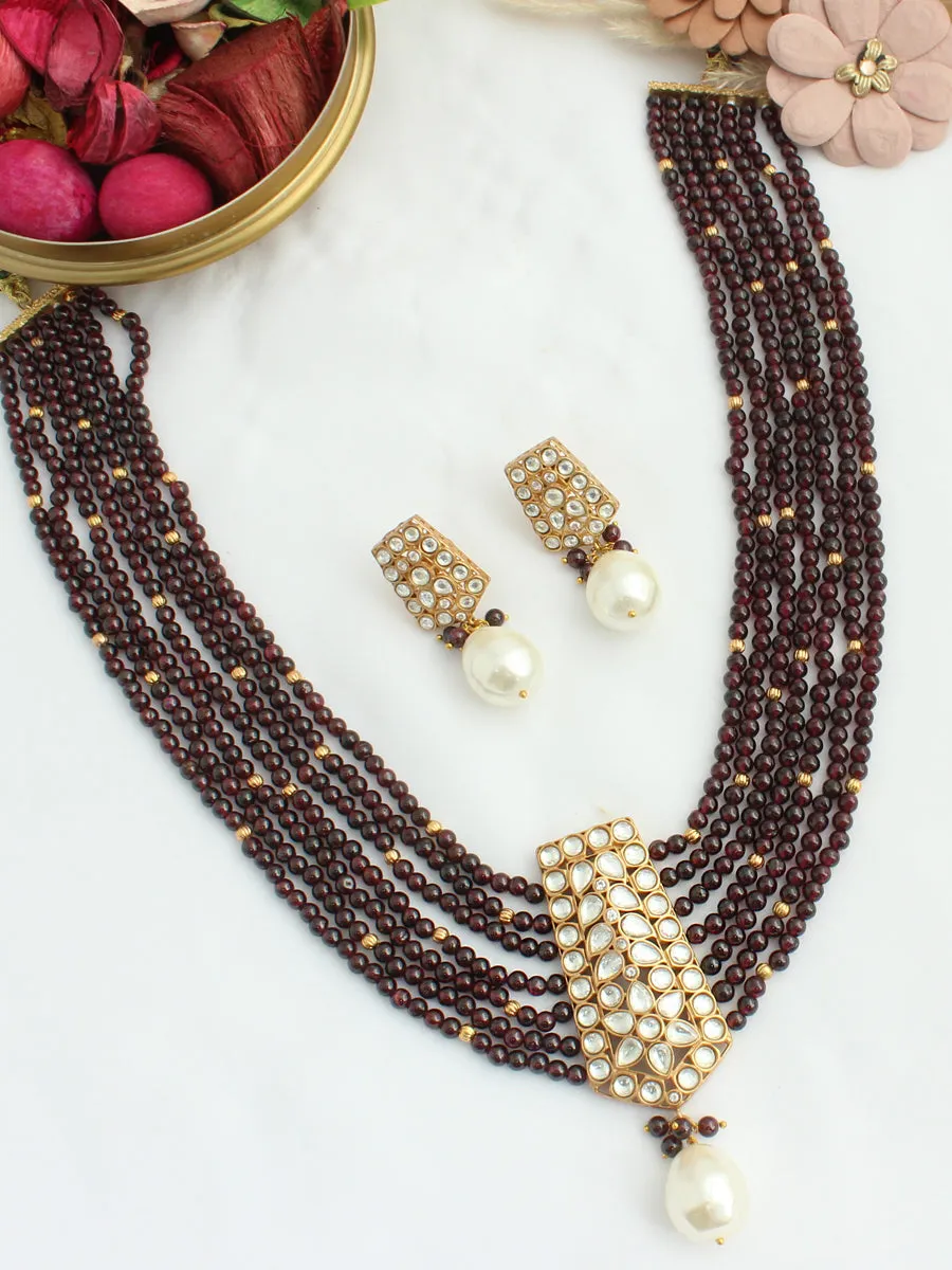 Adwita Long Necklace Set