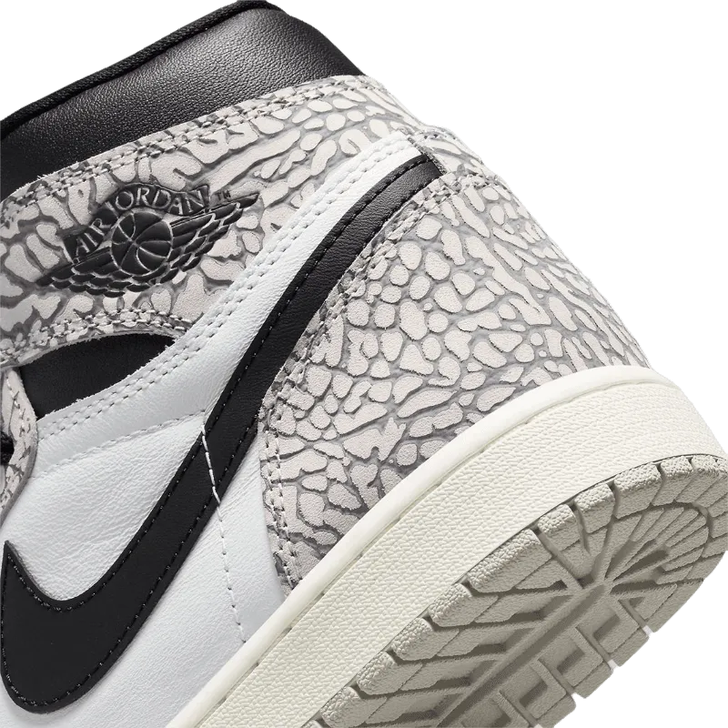 Air Jordan 1 High White Cement