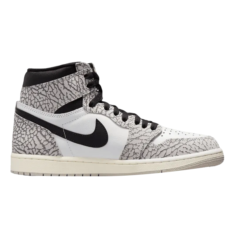 Air Jordan 1 High White Cement