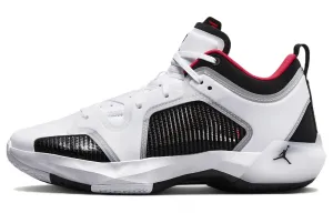 Air Jordan 37 Low PF, "White/Black-Siren Red"