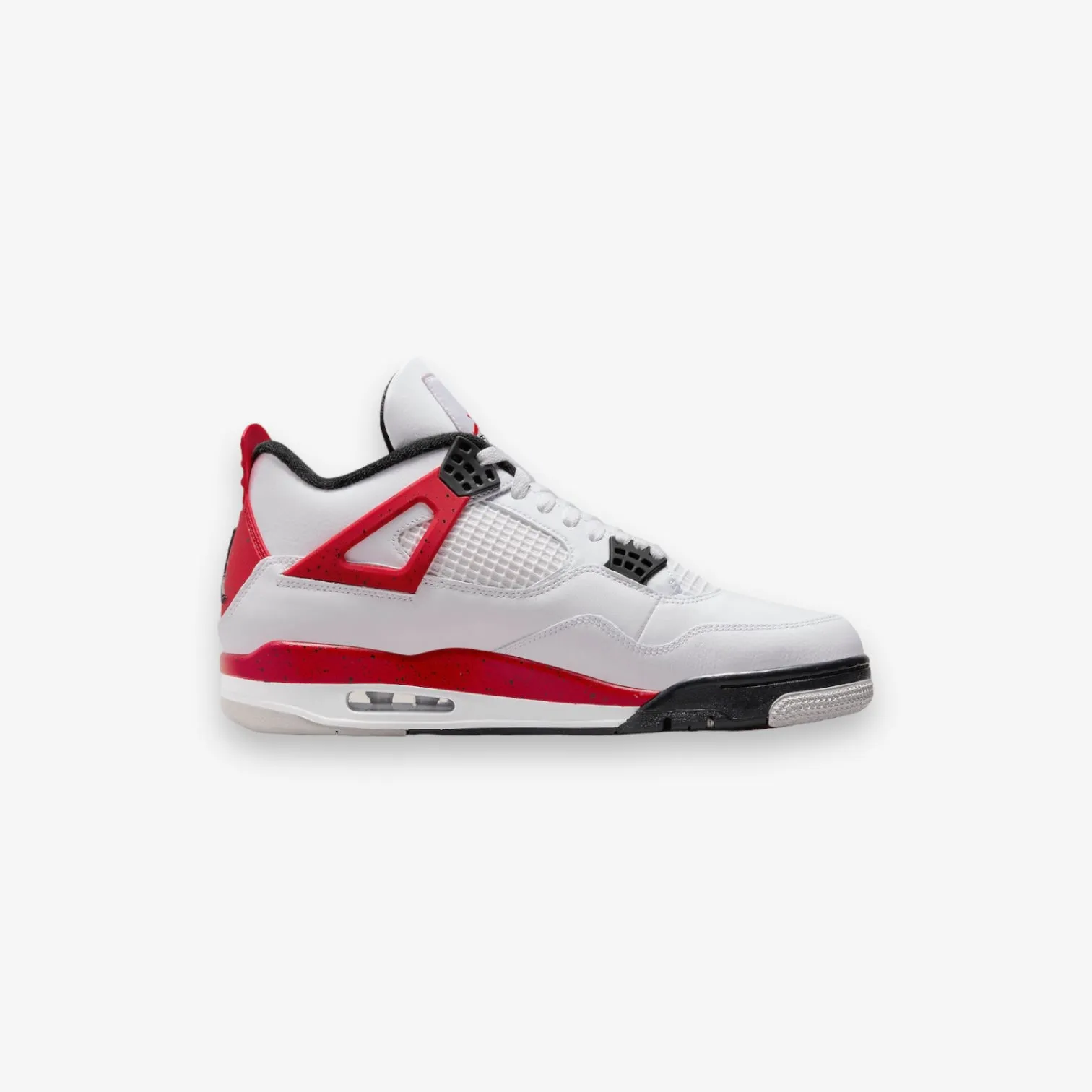 Air Jordan 4 Retro (GS) White Fire Red Black 408452-161