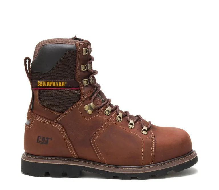 Alaska 2.0 8 Inch Steel-Toe Waterproof Work Boot Brown