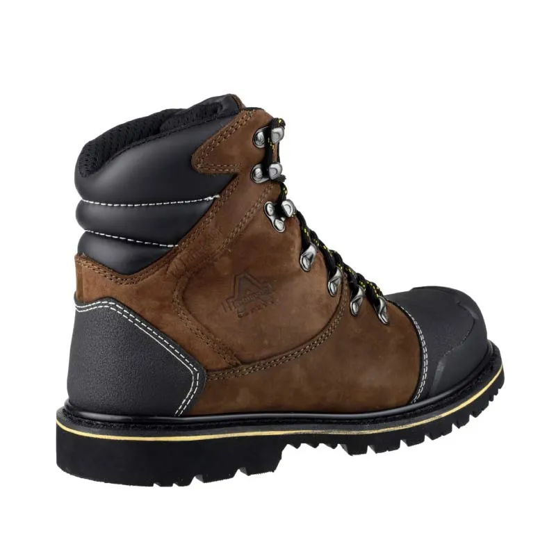 Amblers Brown Waterproof Boot S3 FS227