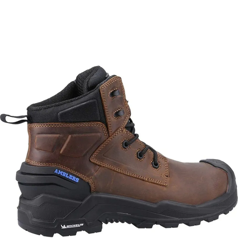 Amblers Mens AS980C Crusader Grain Leather Safety Boots