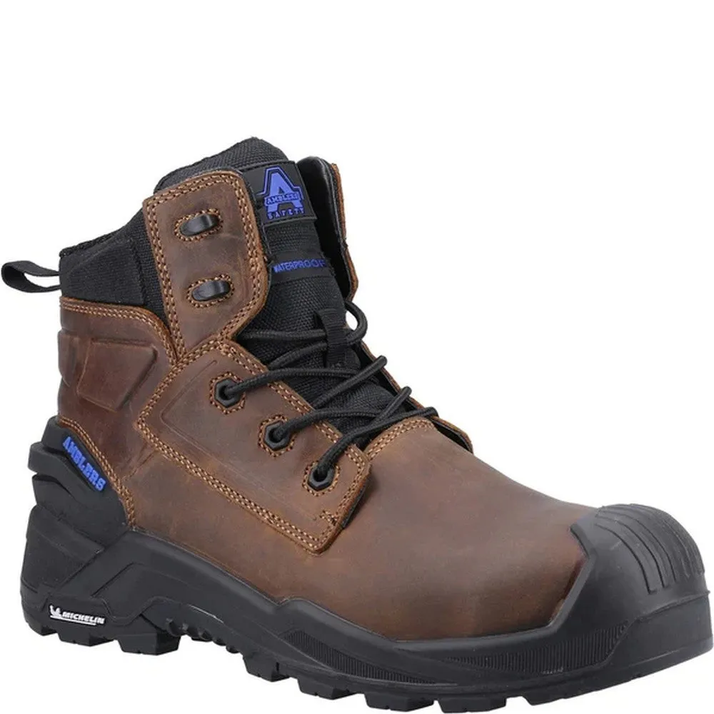 Amblers Mens AS980C Crusader Grain Leather Safety Boots