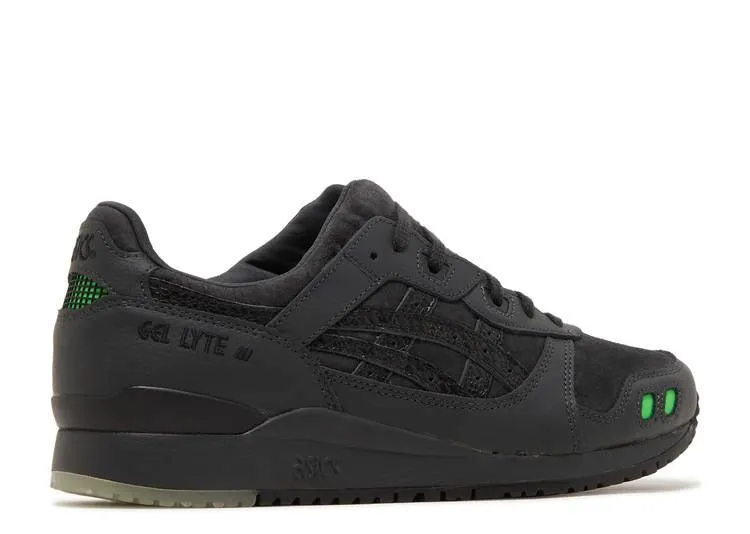 ASICS ATMOS X GEL LYTE 3 OG 'BLACK PYTHON' sneakers, black