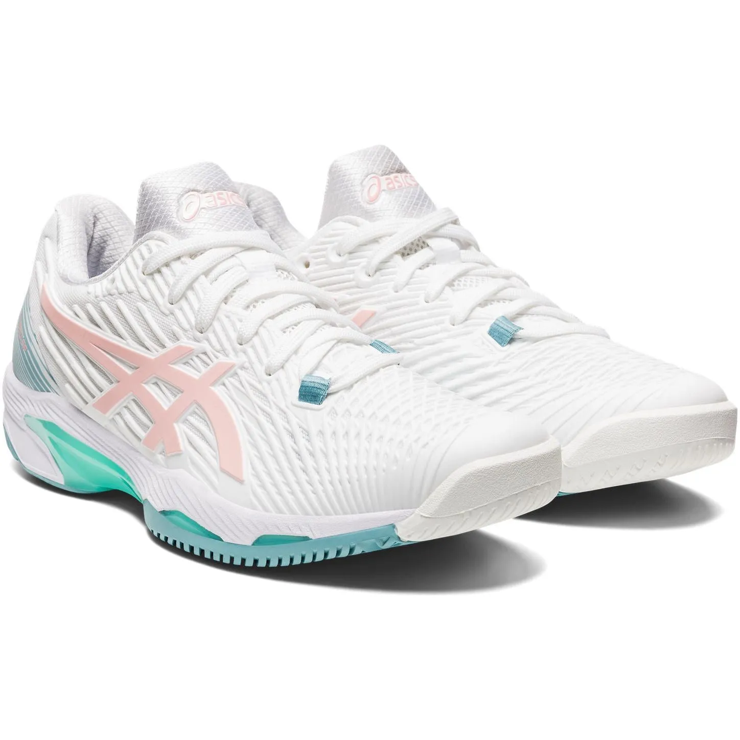 Asics Solution Speed FF 2 Womens Tennis Shoes - White