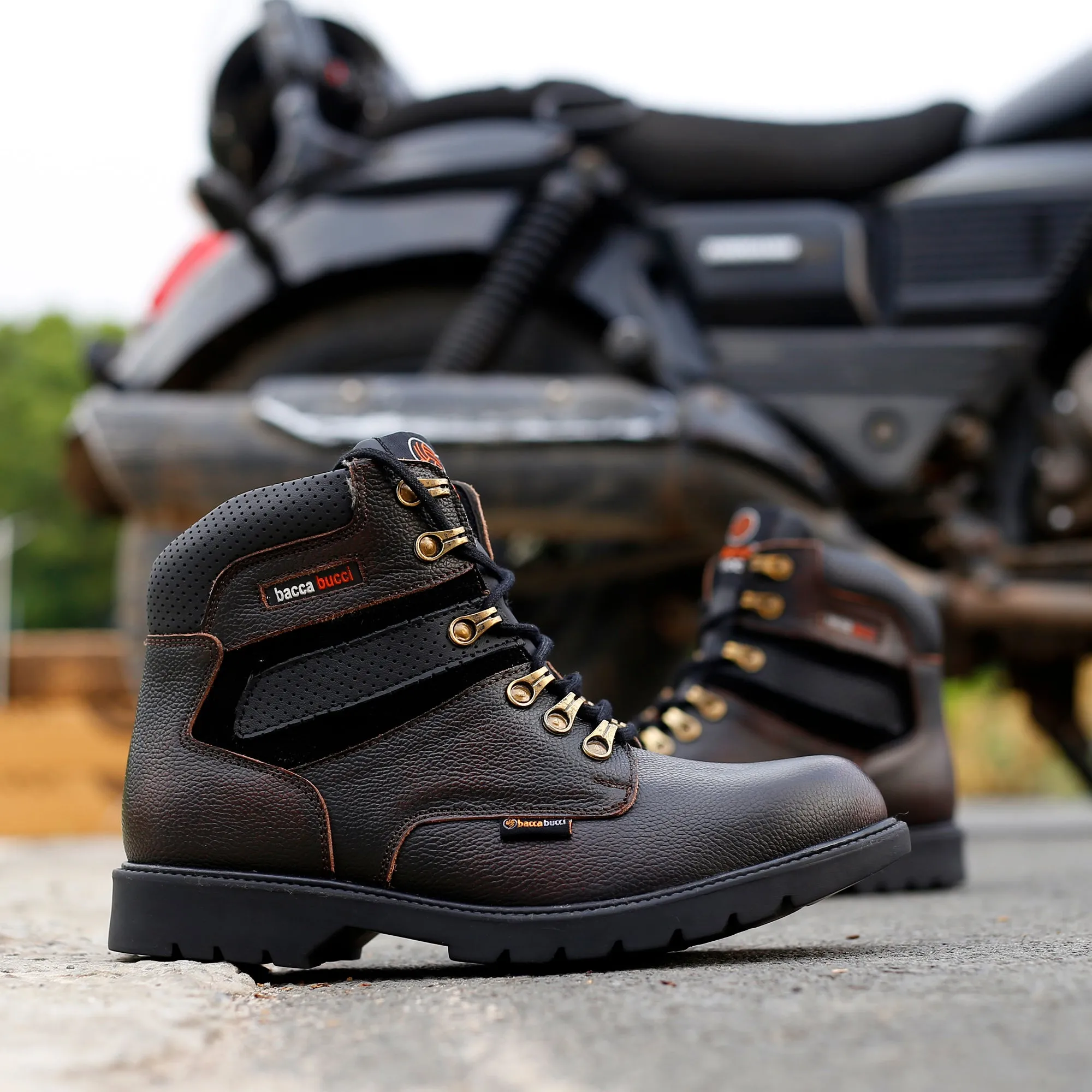 Bacca Bucci Steel Toe Boots