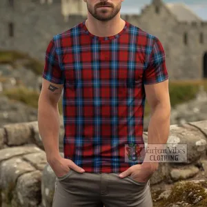 Baillie of Polkemmet Red Tartan Cotton T-Shirt