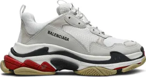 Balenciaga Triple S Sneaker White Black Red, white