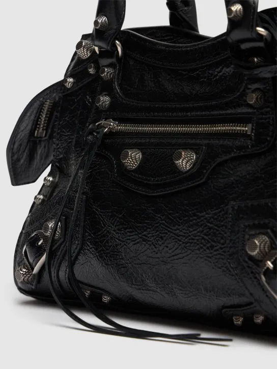 Balenciaga   XS Neo Cagole leather shoulder bag 