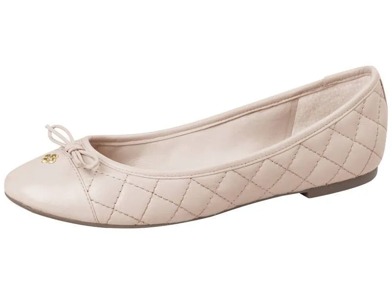 Ballet Flat Matelasse Nude - Capodarte