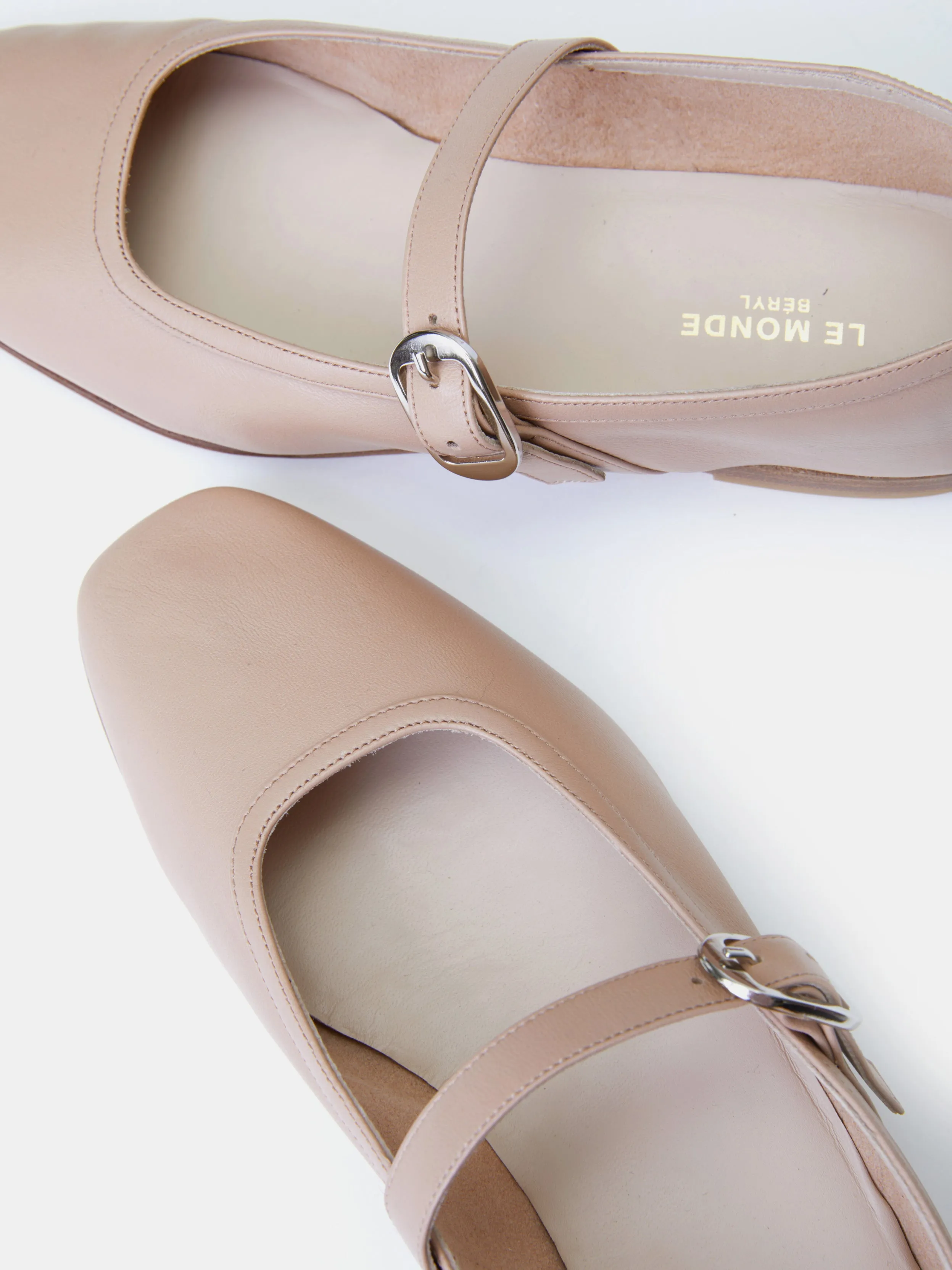 Ballet Mary Jane / Fawn Leather