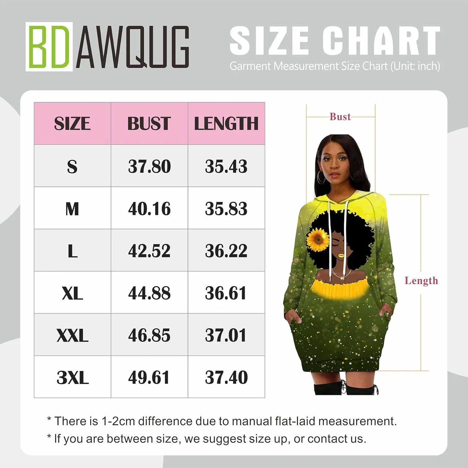 Black Women African American Casual Hoodie Dress Melanin Sweatshirt for Women'S 2022 Fashion Dresses