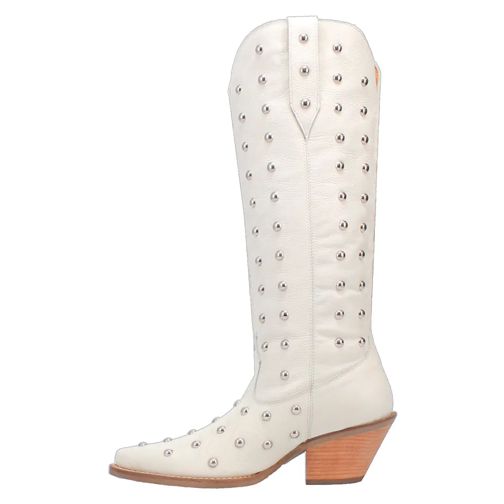 Broadway Bunny Studded Snip Toe Cowboy Boots