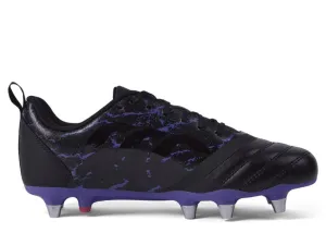 Canterbury Stampede Team SG Adult Rugby Boot (Black/Purple)