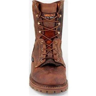 Carolina Men's 28 Series 8” Waterproof Composite Toe Work Boot - Brown - CA8528