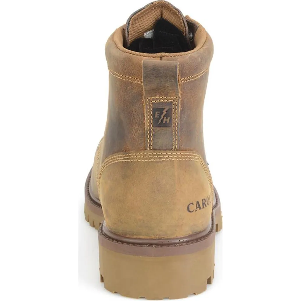 Carolina Men's Marlboro Lo 6" Steel Toe WP Work Boot - Brown - CA7558