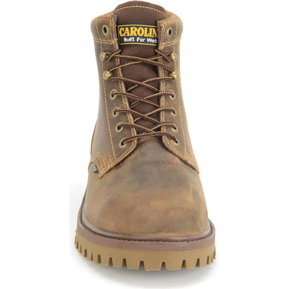 Carolina Men's Marlboro Lo 6" Steel Toe WP Work Boot - Brown - CA7558