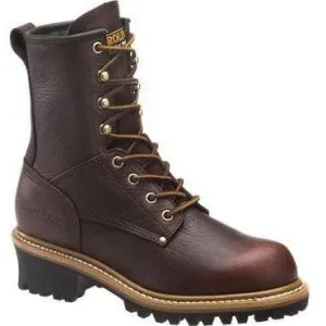 Carolina Women's Elm 8" Steel Toe Logger Work Boot - Brown - CA1421