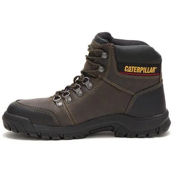 CAT Men's Outline Steel Toe Work Book - Dark Grey - P90802