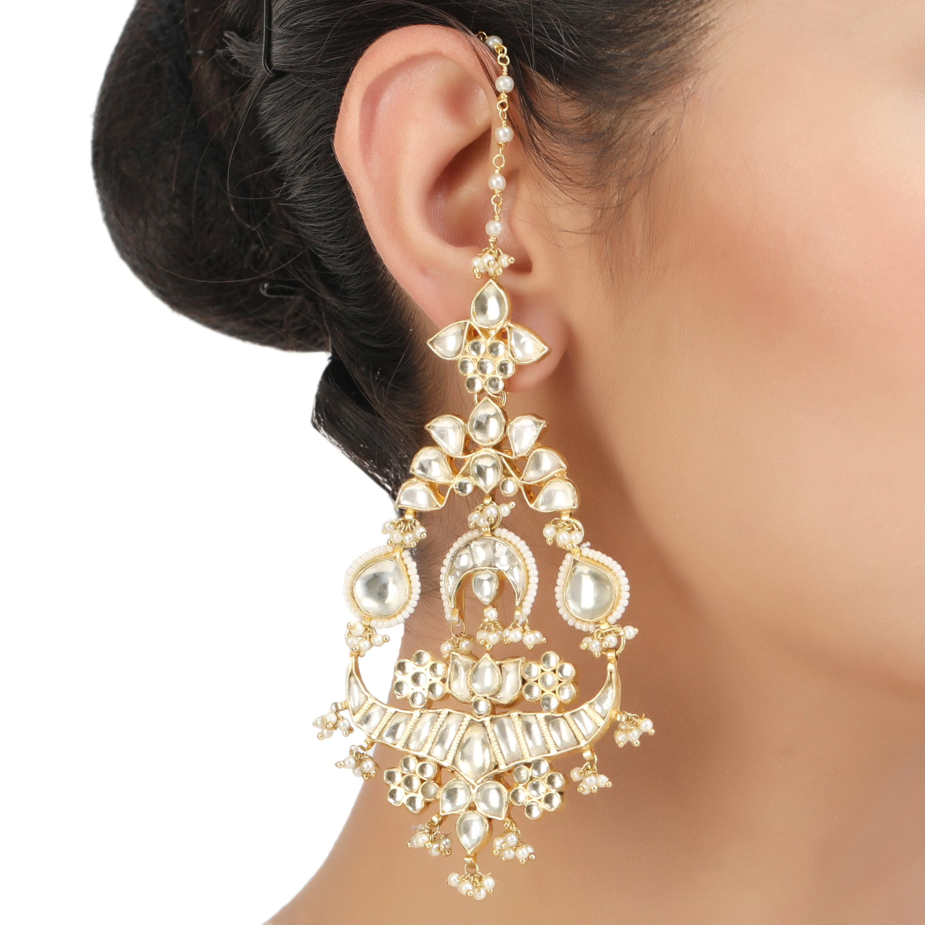 CHANDA KUNDAN BAANI EARRING