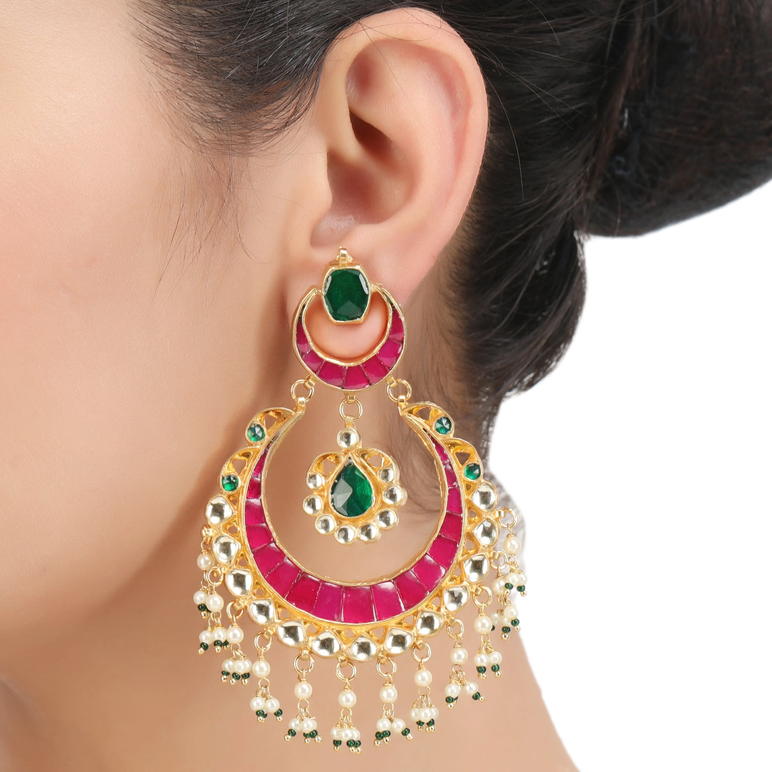 CHANDA KUNDAN NEETI EARRING