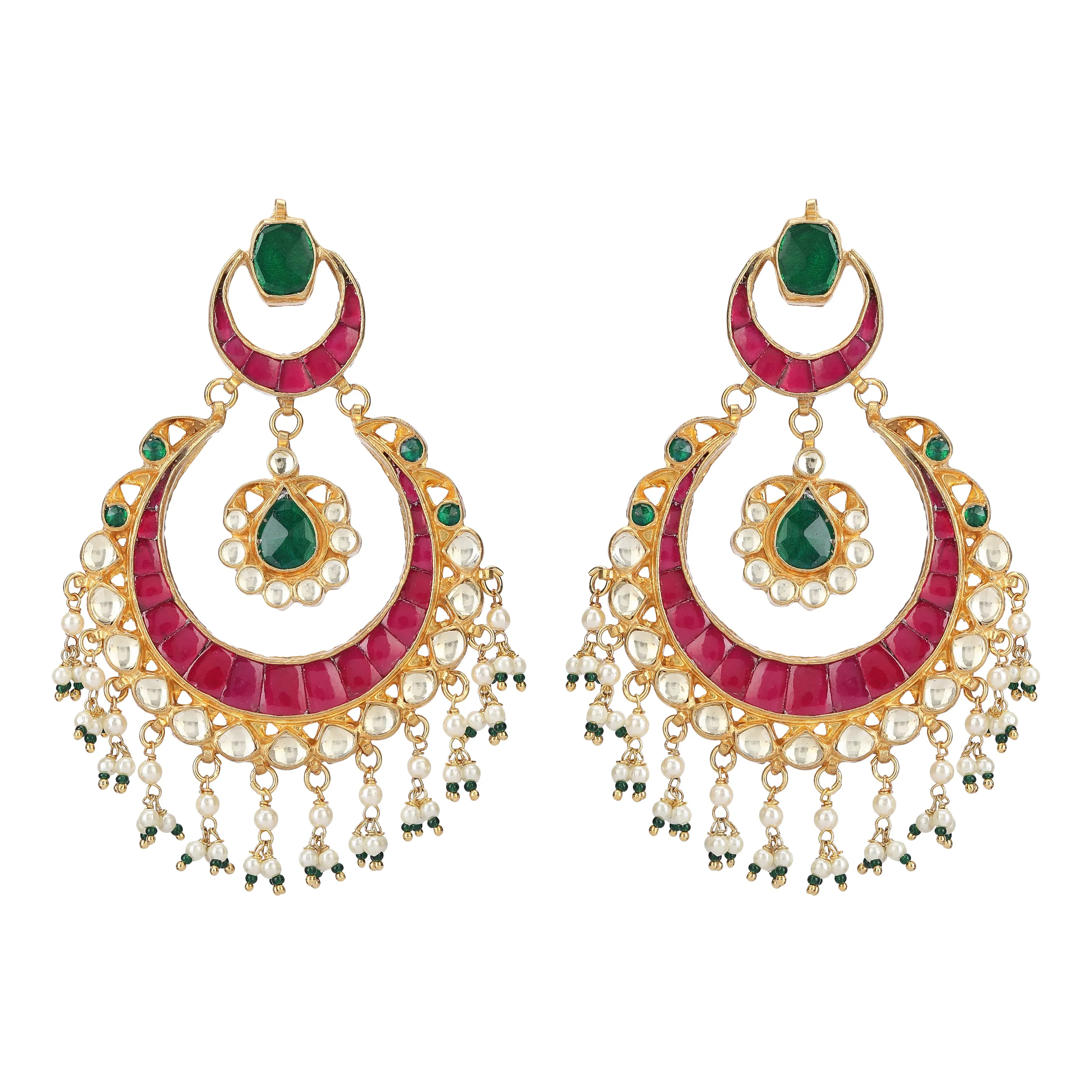 CHANDA KUNDAN NEETI EARRING