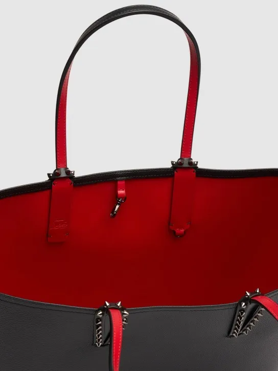 Christian Louboutin   Cabata grained leather tote bag 