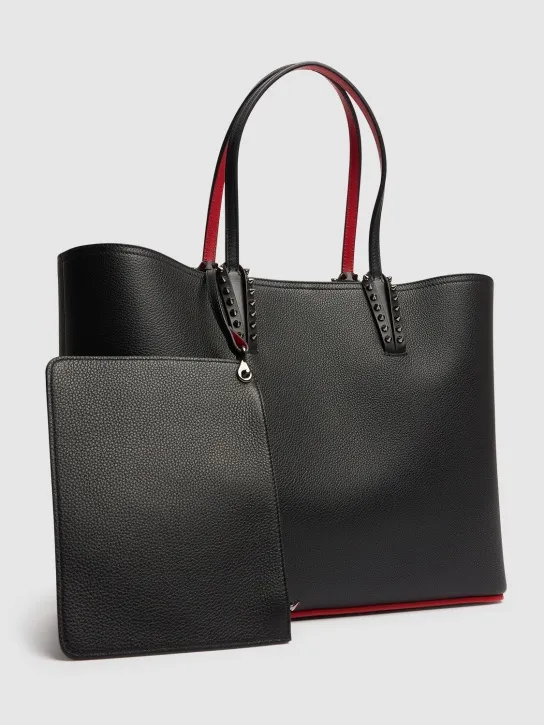 Christian Louboutin   Cabata grained leather tote bag 