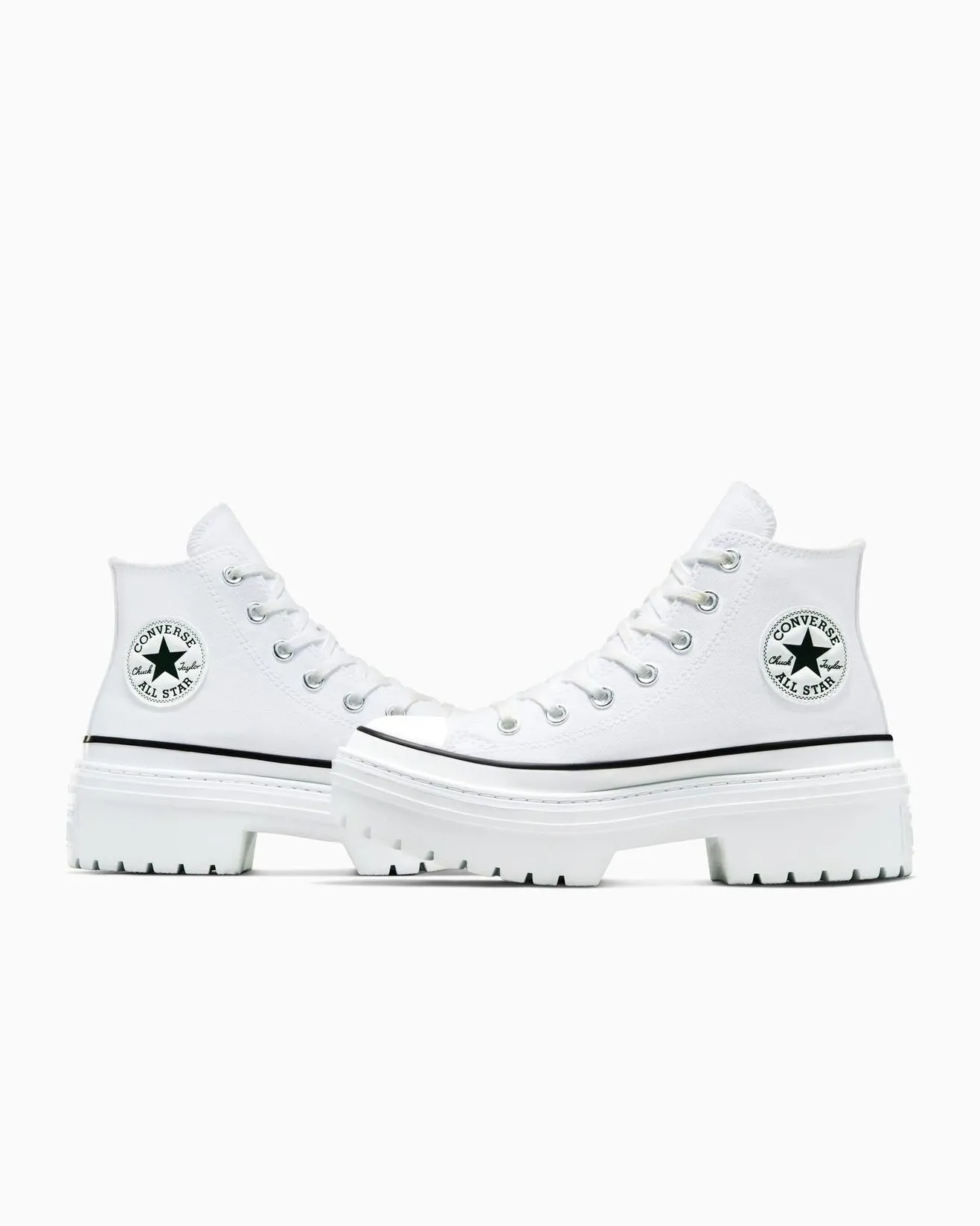 Chuck Taylor Lugged Heel Platform Hi | White