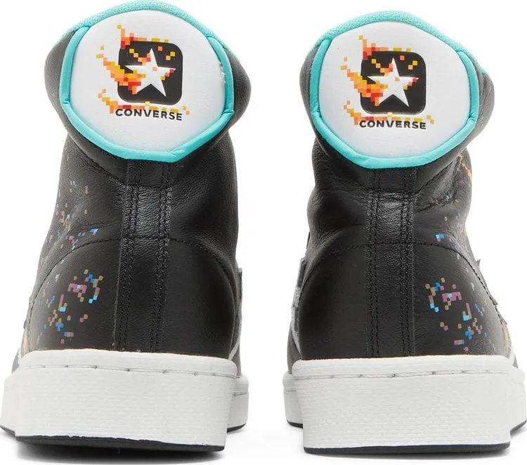 Converse NBA Jam x Pro Leather High Hes On Fire! Sneakers, black