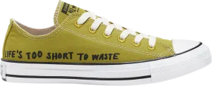 Converse Renew Chuck Taylor All Star Low Lifes Too Short To Waste Sneakers, Green