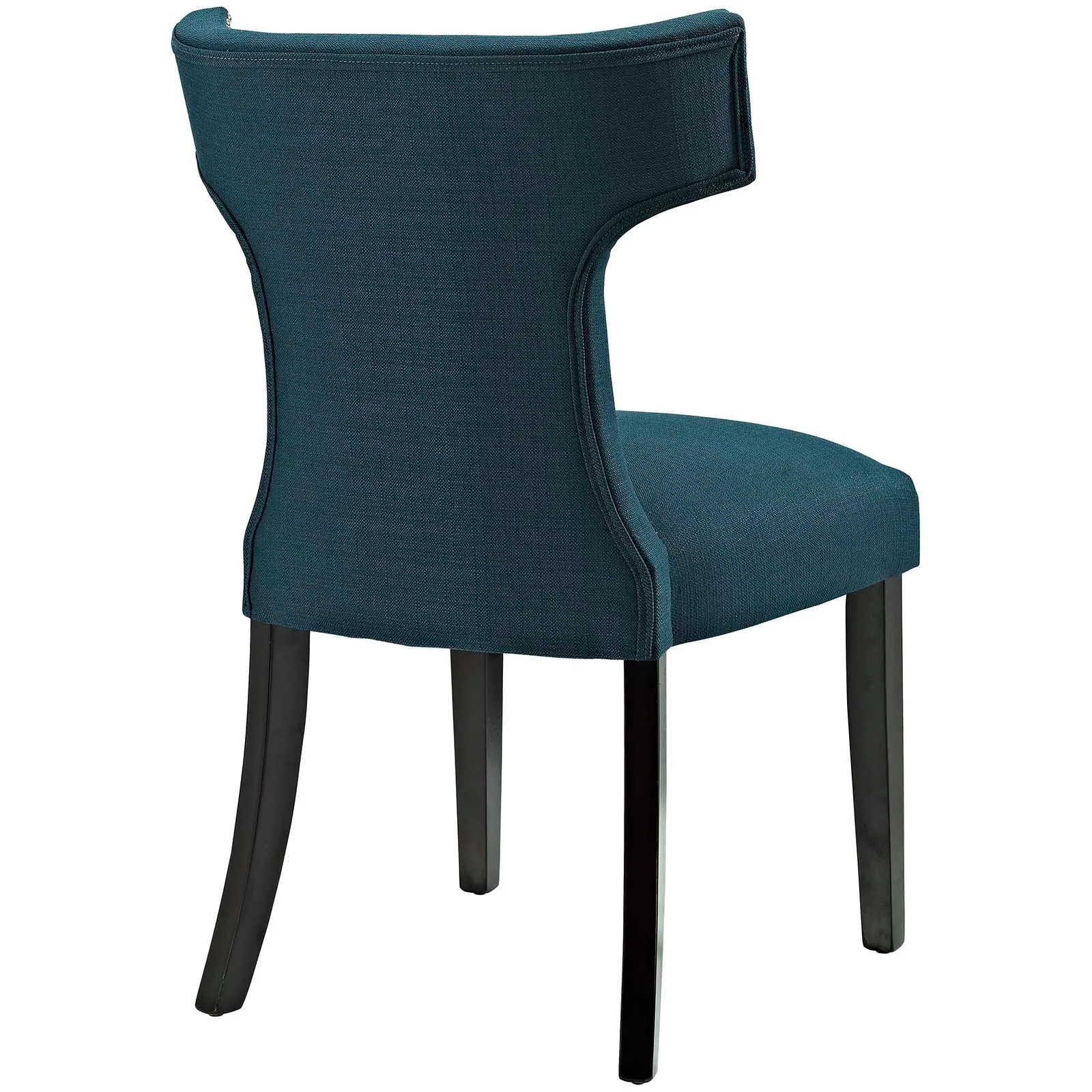 Curve Dining Side Chair Fabric Set of 2