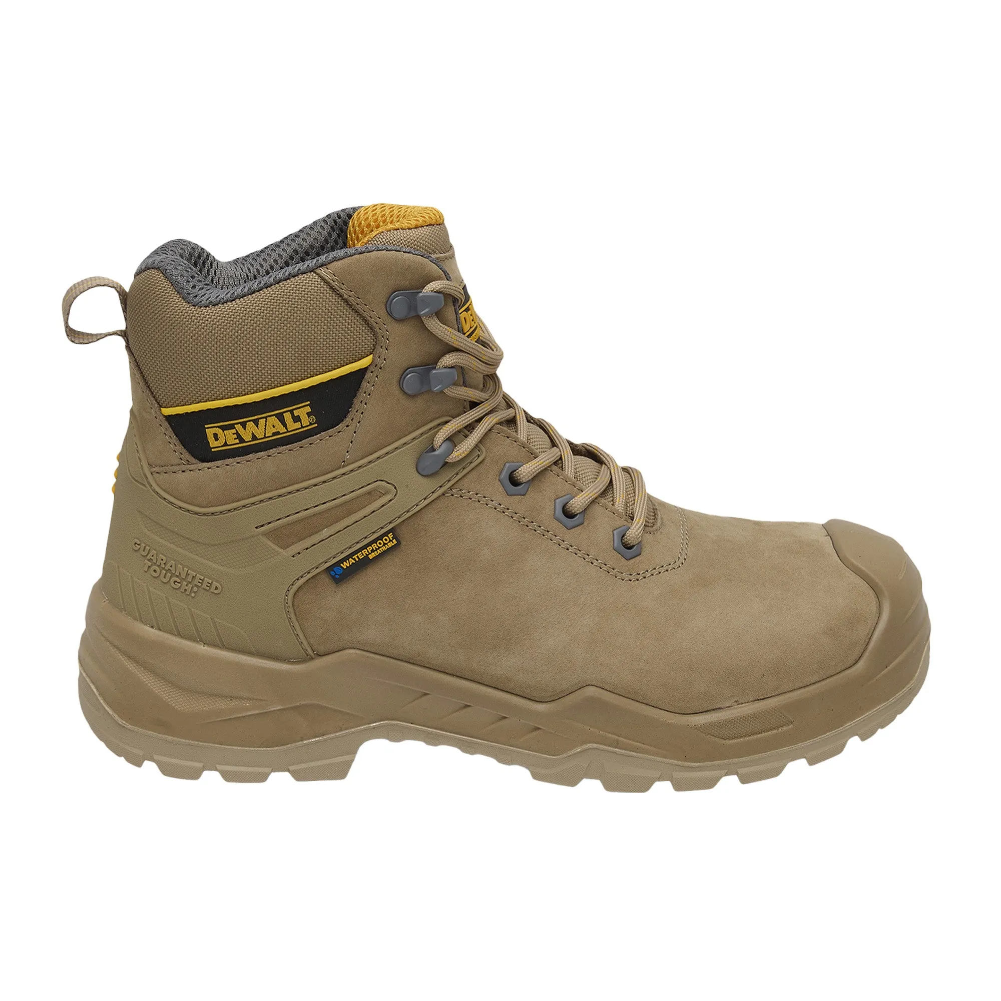 DEWALT Hayes Men's Leather, Steel Safety Toe, Waterproof Work Boot