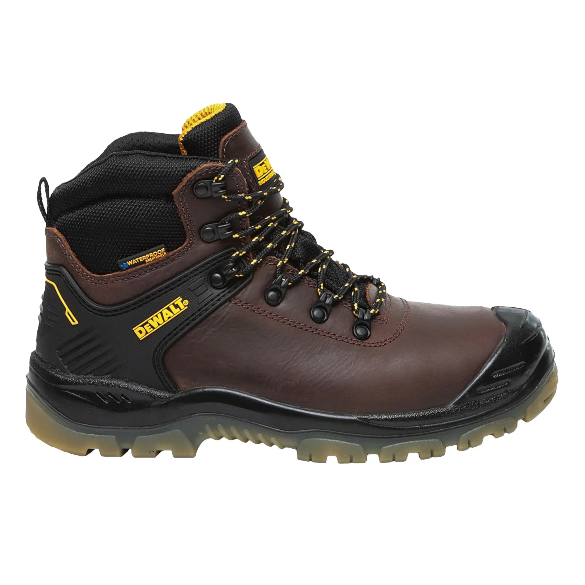 DEWALT Newark Mens, Waterproof, Steel Toe Safety Boot