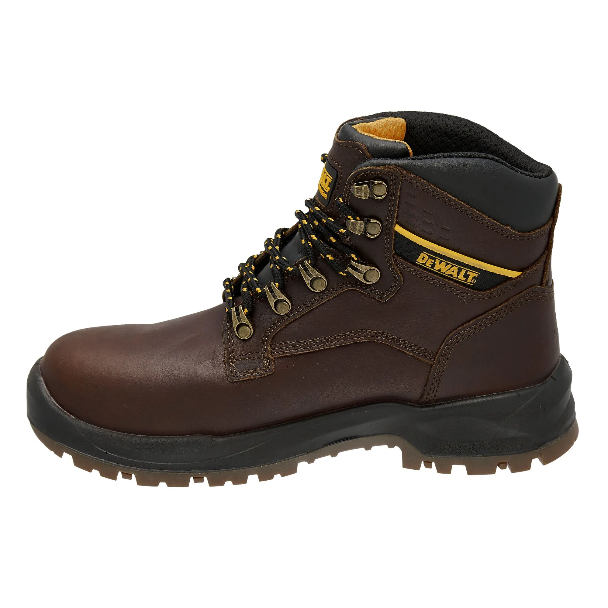 DEWALT Norwood Men's Waterproof, Leather, Steel Toe, Safety Work Boot