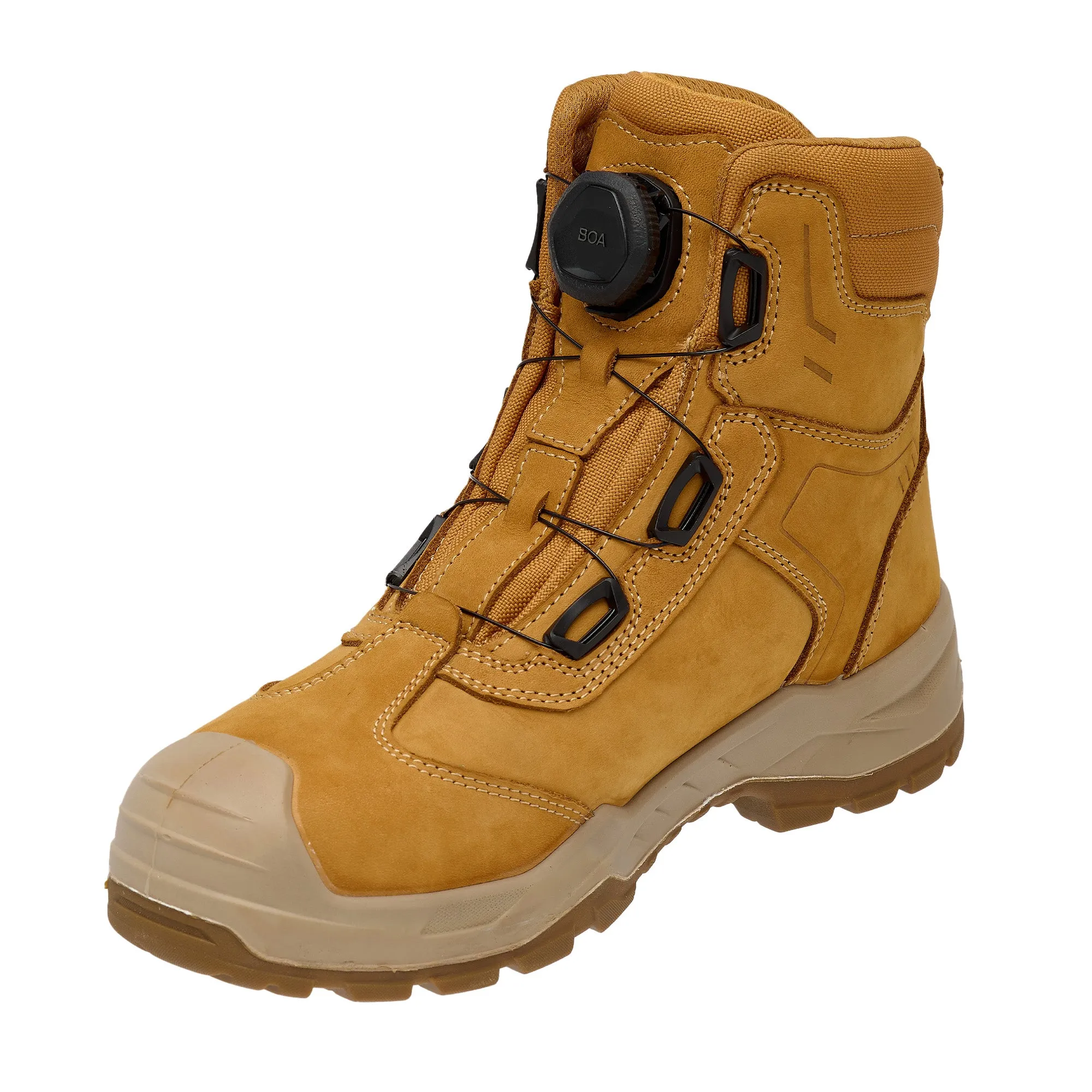 DEWALT Richardson Mens, BOA®, Nubuck Leather, Wide Fit, Steel Safety Toe Work Boot