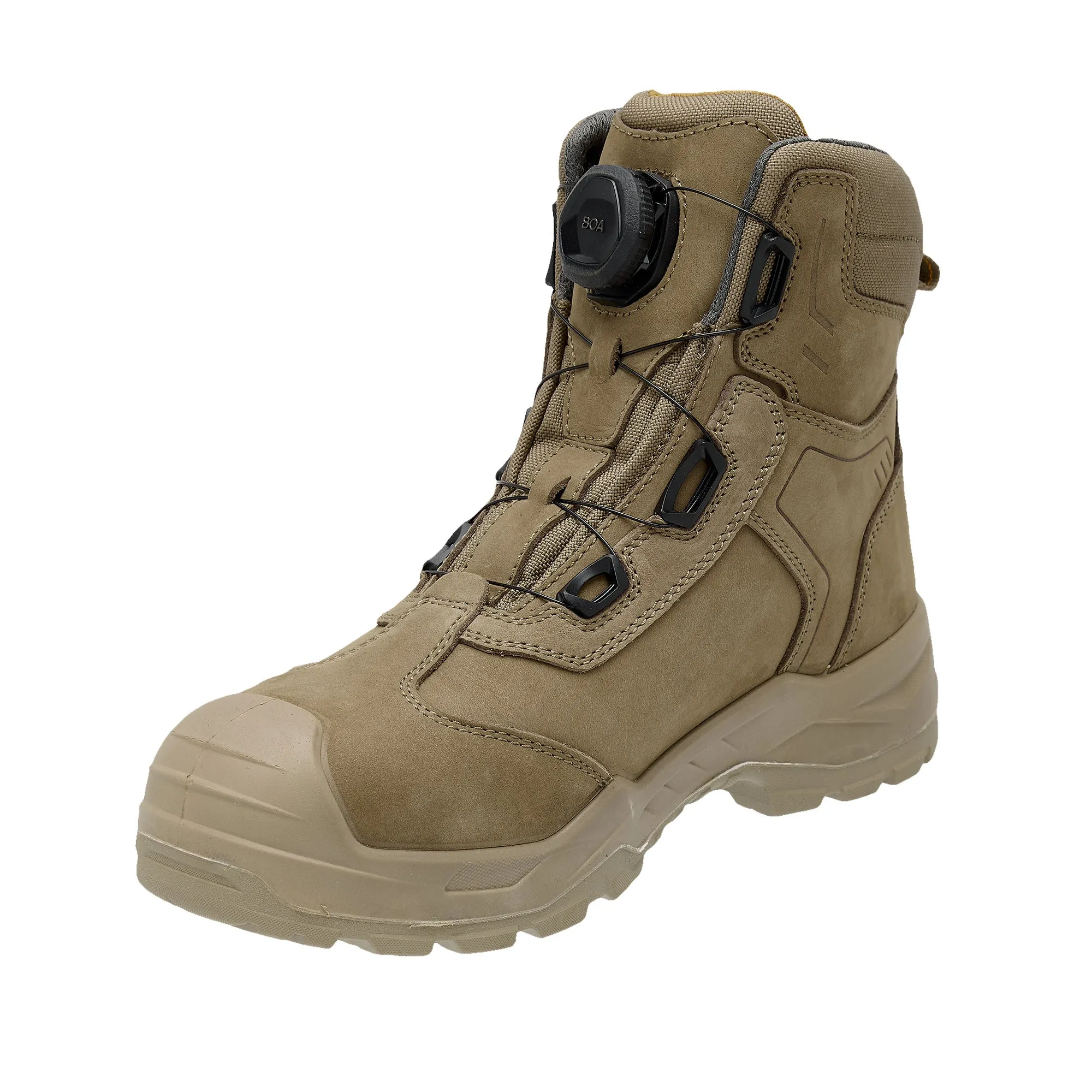 DEWALT Richardson Mens, BOA®, Nubuck Leather, Wide Fit, Steel Safety Toe Work Boot