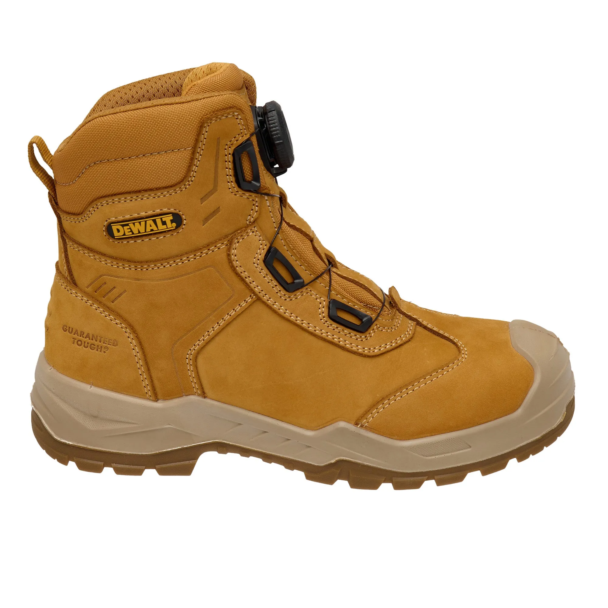 DEWALT Richardson Mens, BOA®, Nubuck Leather, Wide Fit, Steel Safety Toe Work Boot