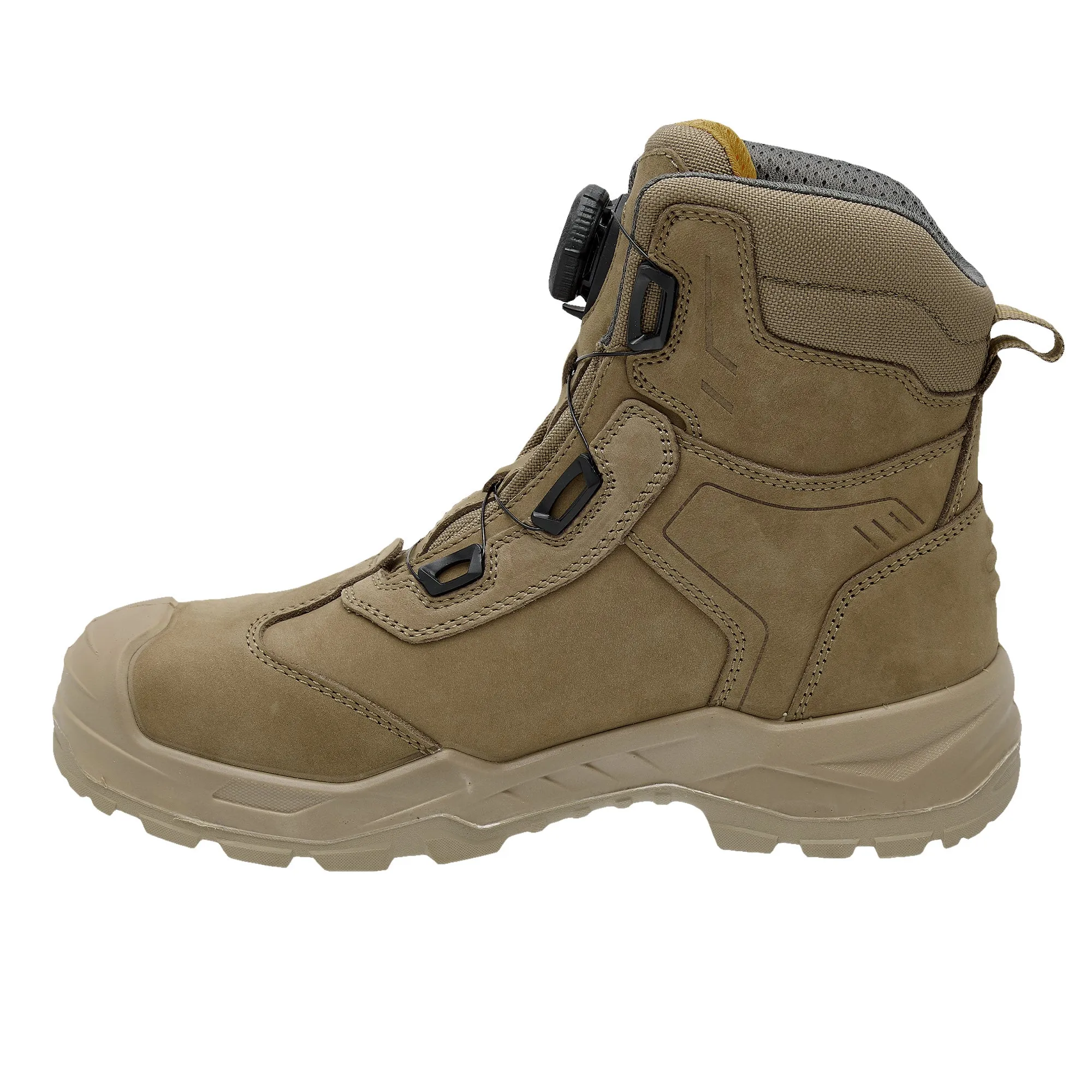 DEWALT Richardson Mens, BOA®, Nubuck Leather, Wide Fit, Steel Safety Toe Work Boot