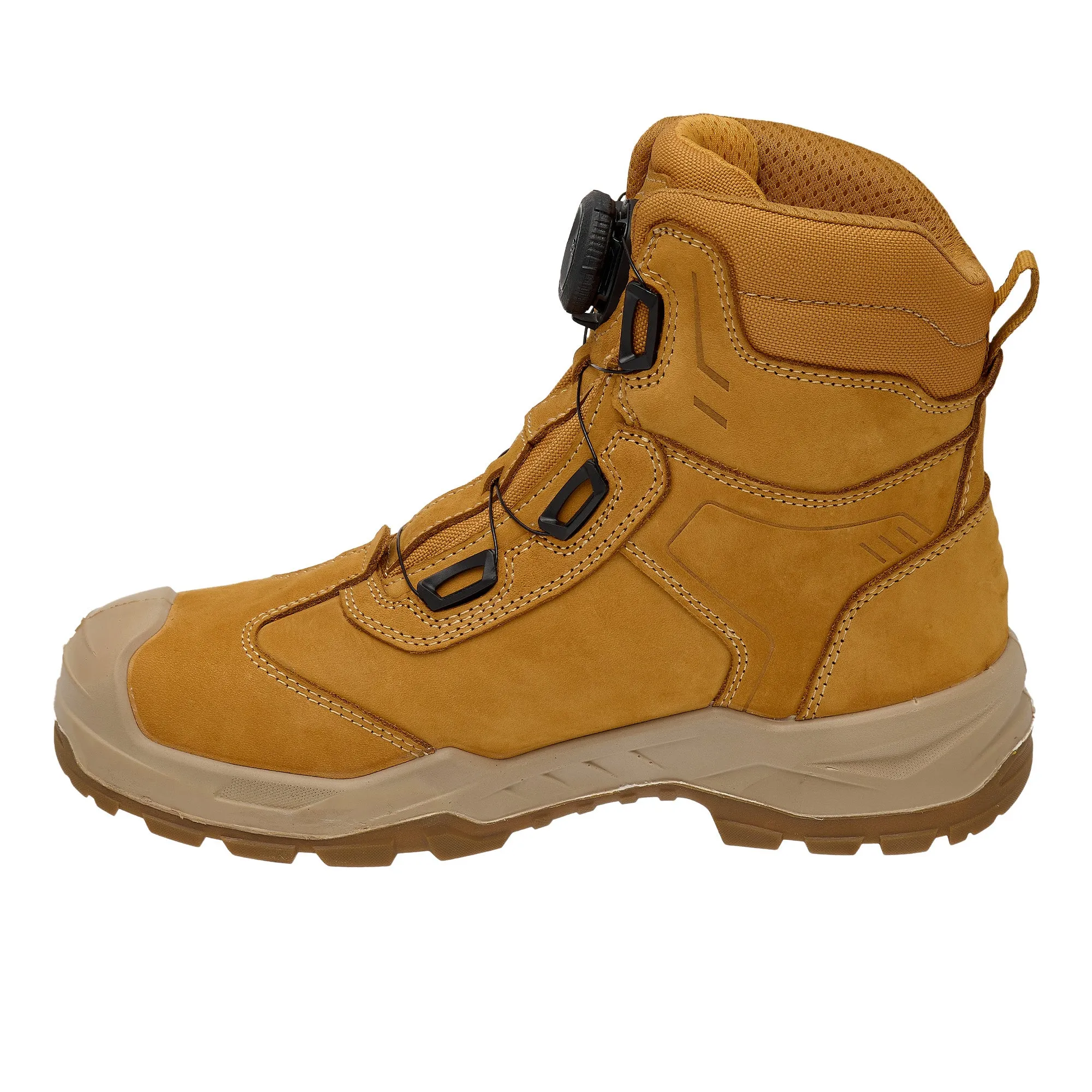 DEWALT Richardson Mens, BOA®, Nubuck Leather, Wide Fit, Steel Safety Toe Work Boot